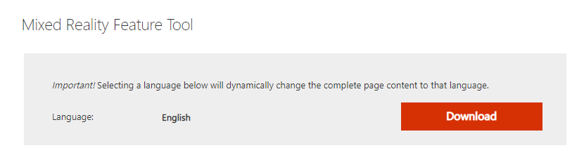 MRTKDownload